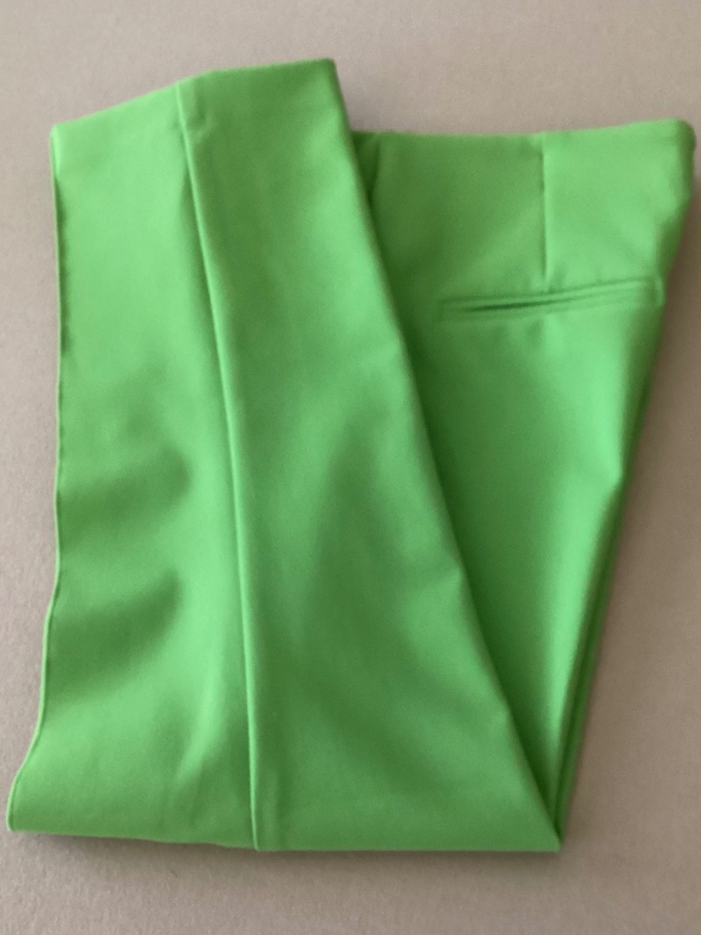RACHEL ZOE LIME GREEN STRETCH PANTS SIZE 4
